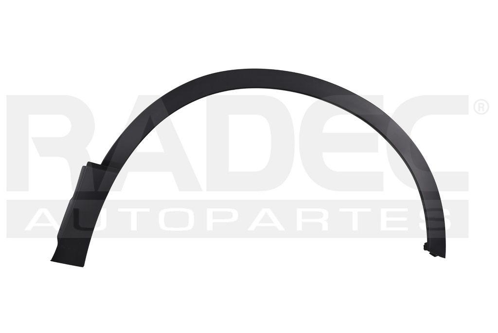 MOLDURA SALPICADERA DELANTERA HD CR-V 17-22 CORRUGADA DER