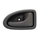 MANIJA INTERIOR NS PLATINA  RN CLIO 02-10/MEGANE I 01-03/SCENIC I 01-04  NEGRO PLASTICO PARA VARILLA HUSHAN Derecho Delantera/Trasera  