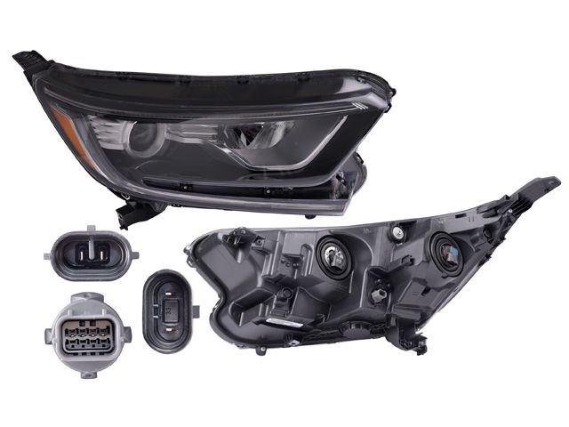 FARO HD CR-V LX/EX/EXL 17-22 C/LUZ DE DIA C/FOCO DEPO IZQ