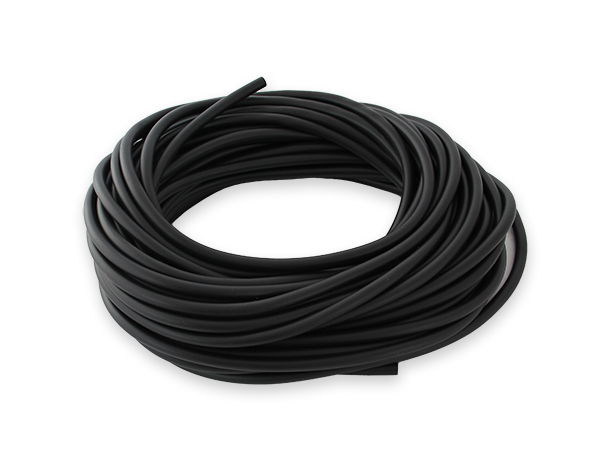 MANGUERA DE GASOLINA PARA MOTOCICLETA 3/16" NEGRA ROLLO x metro.