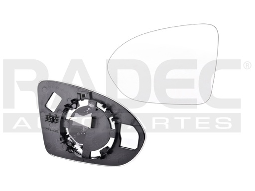 LUNA ESPEJO CV CRUZE 16-19 S/DESEMPANANTE L/LS/LT/PREMIER L4 4 CILINDROS 1.4/1.6/1.8L 4 PUERTAS IZQ