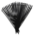 CINCHOS DE PLASTICO NEGRO 18CM X 3.5MM 100 pzas