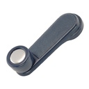 MANIJA DE ELEVAR NS TSURU II GUAYIN 88-91  PERILLA AZUL/ALUMINIO PLASTICO AZUL HUSHAN    