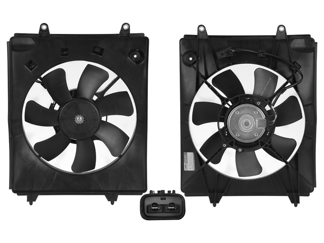 MOTOVENTILADOR HD CR-V 15-16 L4 2.4L P/AA SENCILLO COMPLETO 2 PINES KF