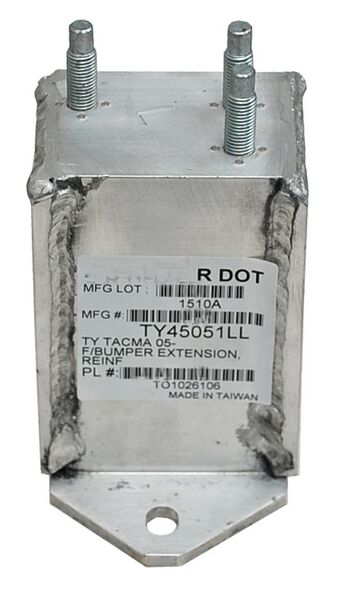 BRAZO FASCIA DEL TACOMA 05-15 EXT ALUM DMV IZQ