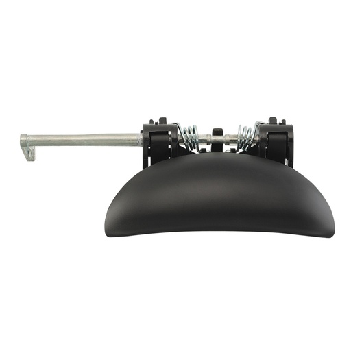MANIJA EXTERIOR PG 206 01-09  CORRUGADA NEGRA PLASTICO HUSHAN Derecho Delantera  