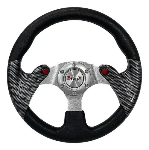 VOLANTE AUTOMOTRIZ BRONX FIBRA DE CARBON