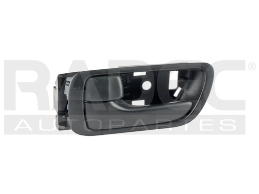 MANIJA INTERIOR TY CAMRY 02-06  NEGRO PLASTICO HUSHAN Izquierdo Delantera/Trasera  