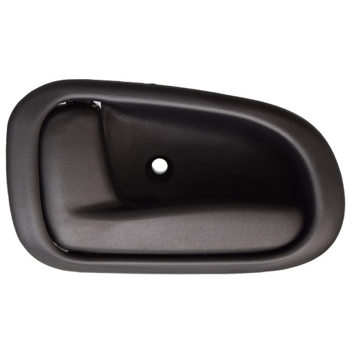 MANIJA INTERIOR TY COROLLA 92-97  PATA LARGA NEGRO PLASTICO HUSHAN Izquierdo Delantera/Trasera  