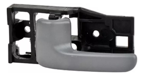 MANIJA INTERIOR TY TUNDRA CABINA Y MEDIA 00-06  GRIS OBSCURO PLASTICO HUSHAN Izquierdo Trasera  