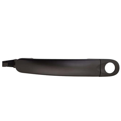 MANIJA EXTERIOR VW BORA 05-10/EOS 06-10  CON HOYO PARA LLAVE LISA PARA PINTAR NEGRA PLASTICO HUSHAN Izquierdo Delantera  