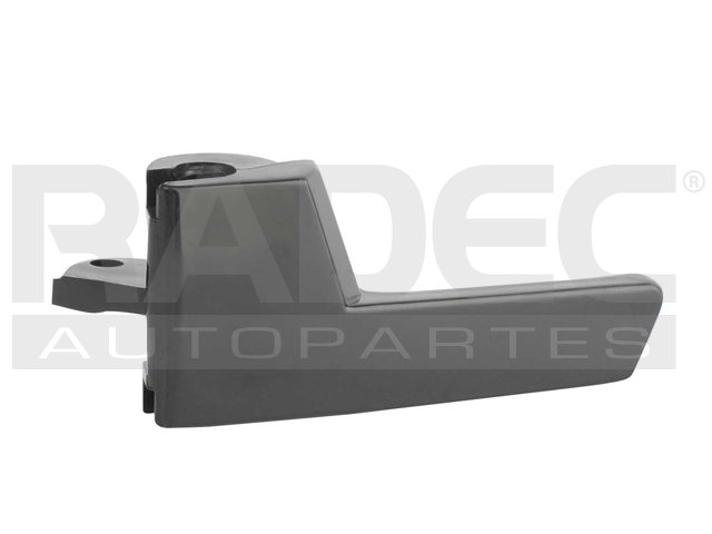 MANIJA INTERIOR VW ATLANTIC 81-87/CARIBE 77-87/CORSAR 84-89/WORKER 05-10  NEGRO PLASTICO SOLO REPUESTO HUSHAN Izquierdo Delantera/Trasera  