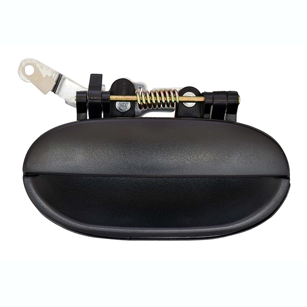 MANIJA EXTERIOR HY ACCENT 95-99  CORRUGADA NEGRA PLASTICO HUSHAN Derecho Trasera  