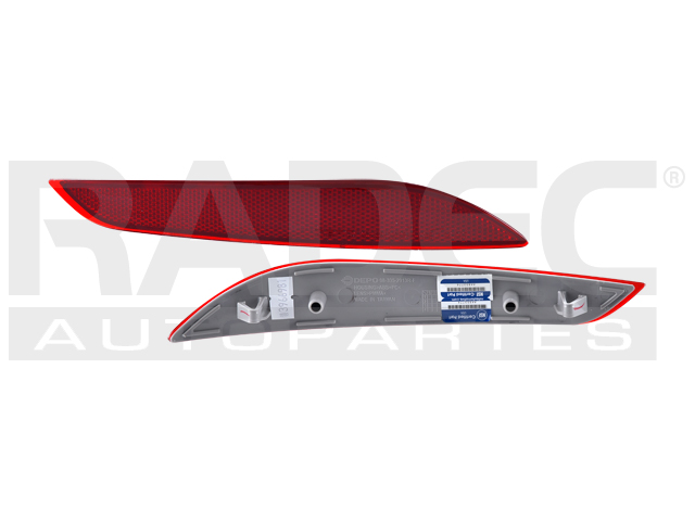 CUARTO REFLEJANTE TRASERO CV CRUZE 16-19 DEPO DER