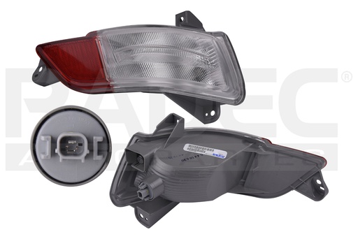 CUARTO TRASERO REVERSA HD PILOT 16-18 C/FOCO DEPO DER
