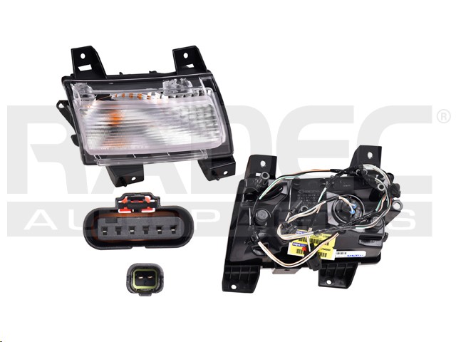 CUARTO FRONTAL JP WRANGLER 18-23 LINEA NUEVA S/LUZ DE DIA C/FOCO DEPO DER