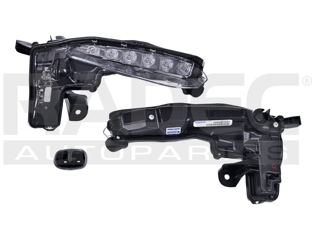 CUARTO FRONTAL TY COROLLA SE 17-19 C/LUZ DE DIA C/LEDS DEPO DER