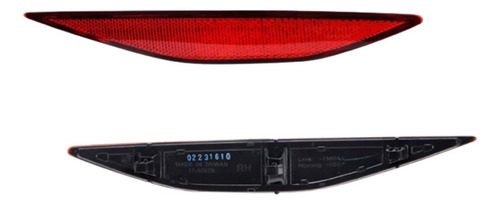 CUARTO REFLEJANTE TRASERO VW GOLF 15-16 TYC DER