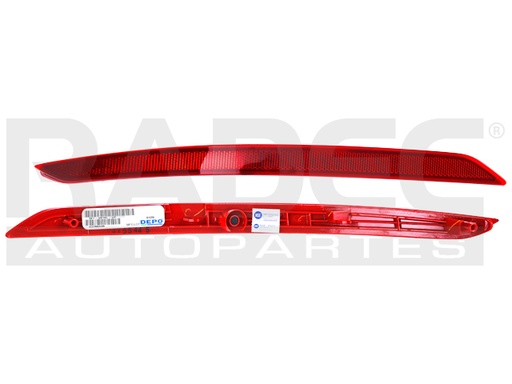 CUARTO REFLEJANTE TRASERO HYUNDAI ELANTRA 17-18 DEPO IZQ