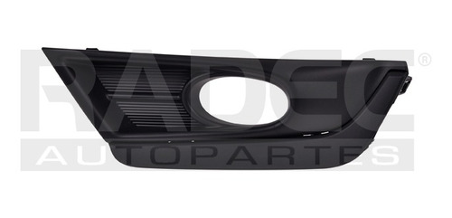 REJILLA FASCIA DELANTERA HD CR-V 17-19 C/HOYO P/FARO EX/TOURING/TURBO PLUS L4 4 CILINDROS 1.5/2.4L 5 PUERTAS IZQ