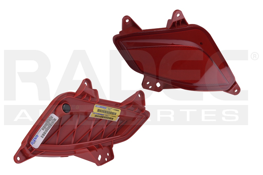 CUARTO REFLEJANTE TRASERO HY SANTA FE LIMITED 17-19 DEPO IZQ