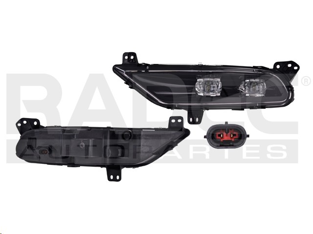 FARO NIEBLA CR 300 15-18 C/LEDS DEPO IZQ