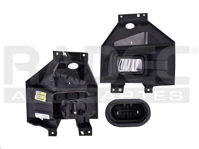 FARO NIEBLA FD F-350 17-19 C/LEDS DEPO IZQ