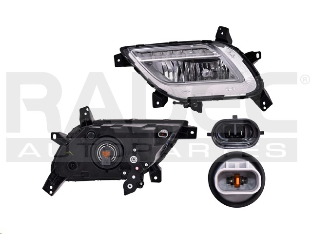 FARO NIEBLA KI NIRO 17-19 C/FOCO DEPO IZQ