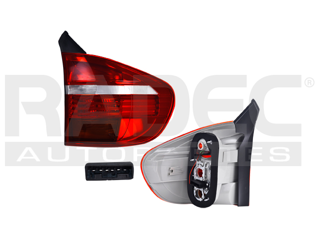 CALAVERA EXTERIOR BW X5 07-10 C/LEDS DEPO DER