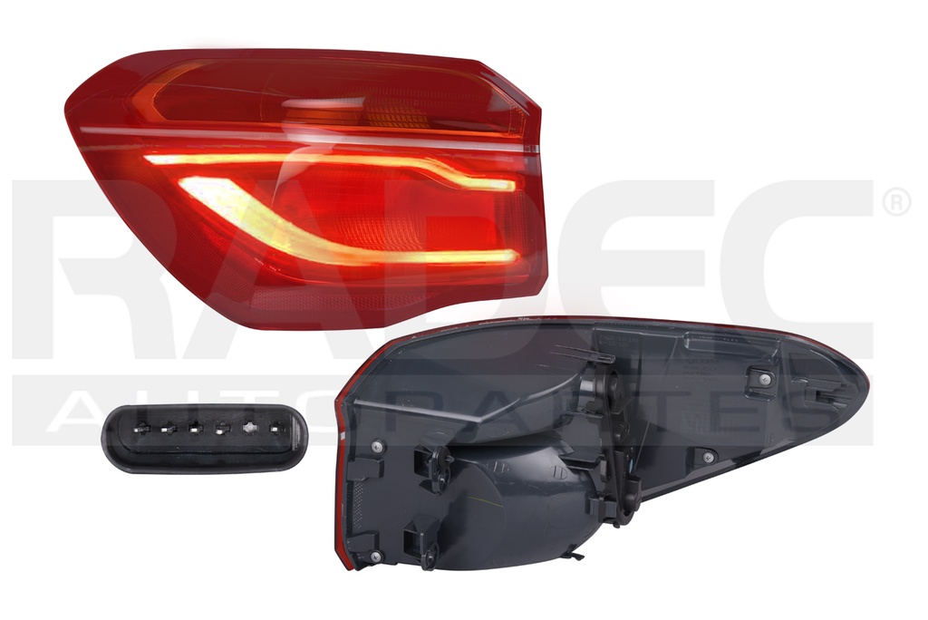 CALAVERA EXTERIOR BW X1 16-19 C/LEDS DEPO IZQ
