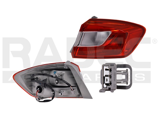 CALAVERA EXTERIOR CV CRUZE 16-19 LINEA NUEVA C/FOCO DEPO DER