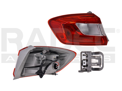 CALAVERA EXTERIOR CV CRUZE 16-19 LINEA NUEVA C/FOCO DEPO IZQ