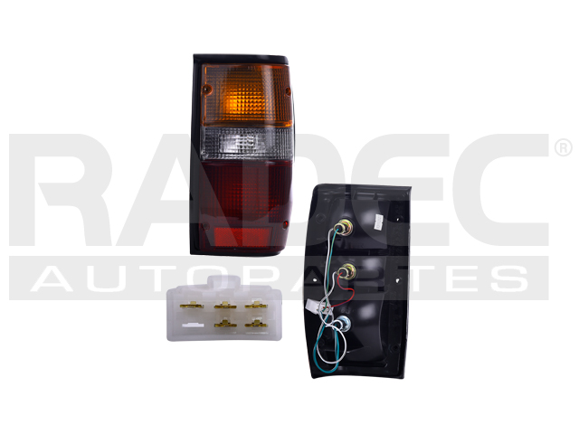 [017-0916-08] CALAVERA DG RAM PU 50 87-93/L200 87-96 C/FOCO FILO NEGRO LUCID DEPO (U.T.P) DER