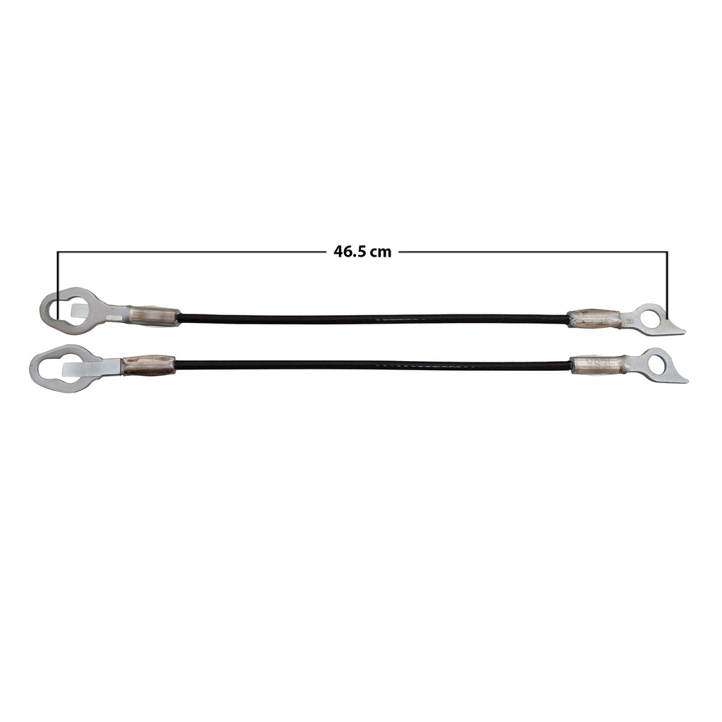 CABLES DE TAPA DG PICK UP 86-93  JUEGO 46.5CM    