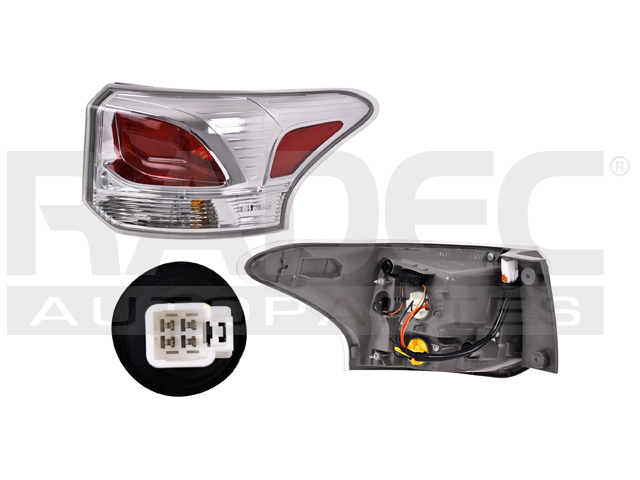 CALAVERA MT OUTLANDER 14-15 C/LEDS DEPO IZQ
