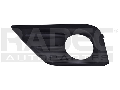 REJILLA FASCIA DELANTERA NS ALTIMA 17-18 C/HOYO P/FARO S/SL/SV/SENSE/ADVANCE/EXCLUSIVE L4/V6 4/6 CILINDROS 2.5/3.5L 4 PUERTAS IZQ