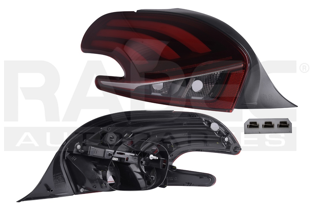 CALAVERA PG 208 ALLURE 17-21 5 PUERTAS C/LEDS DEPO IZQ
