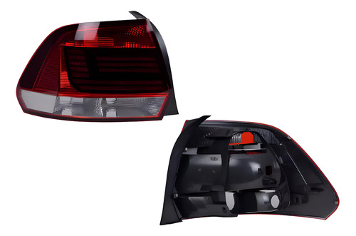 CALAVERA VW VENTO 16-20 LINEA ANTERIOR ROJO/BLANCO S/FOCO CN IZQ
