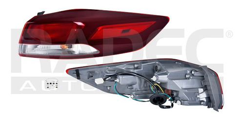 CALAVERA EXTERIOR HY ELANTRA 17-18 C/FOCO DEPO DER