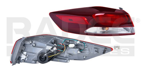 CALAVERA EXTERIOR HY ELANTRA 17-18 C/FOCO DEPO IZQ