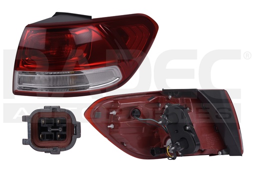 CALAVERA EXTERIOR KI SORENTO 16-18 C/FOCOS DEPO DER