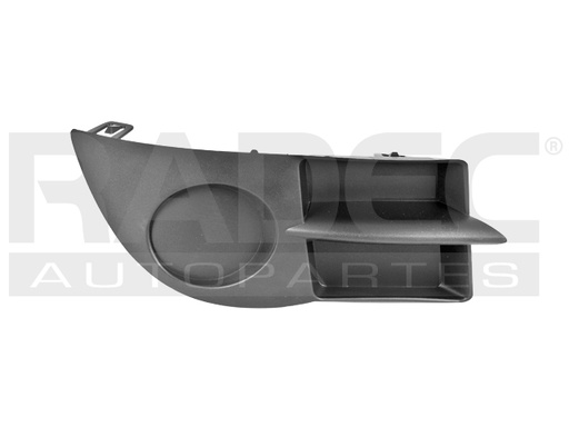 REJILLA FASCIA DELANTERA RN CLIO 07-10 S/HOYO P/FARO COMFORT/ENERGY/EXPRESSION L4 4 CILINDROS 1.6L 5 PUERTAS ARGENTINA DER