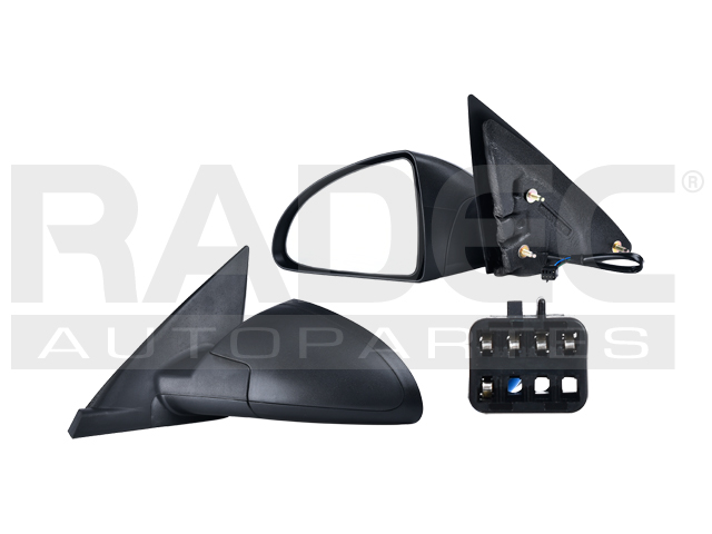 ESPEJO CV MALIBU 04-07 ELECTRICO C/DESENPANANTE CORRUGADO 5 PINES MAXX/BASE/LS/LT L4/V6 4/6 CILINDROS 2.2/3.5L 4 PUERTAS IZQ