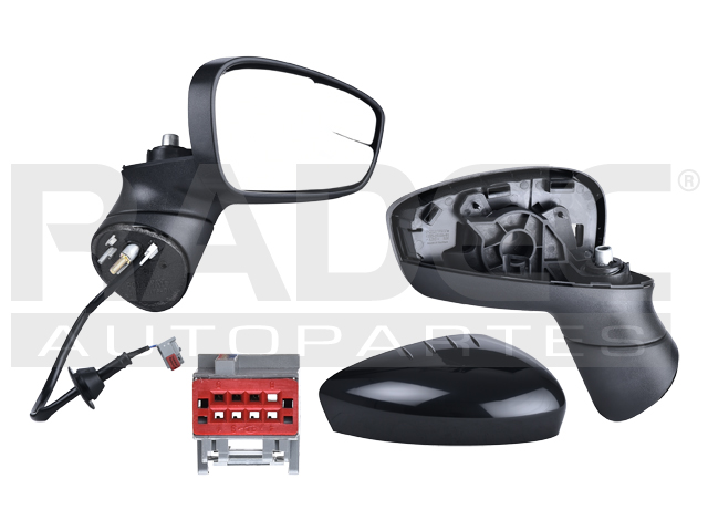 ESPEJO FD FIESTA 11-19 ELECTRICO C/PUNTO CIEGO P/PINTAR ST/SES/TITANIUM/SEL/SE/S L4 4CILINDROS 1.6L 4 PUERTAS DER