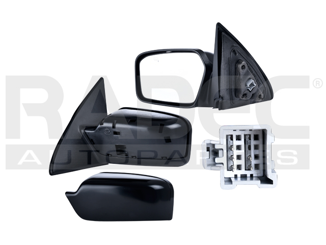 ESPEJO FD FUSION 06-11 ELECTRICO C/DESENPANANTE P/PINTAR 5 PINES PREMIER/HYBRID/SEL/SE/BASE/SPORT/S L4/V6 4/6CILINDROS 2.5/3.6L 4 PUERTAS IZQ