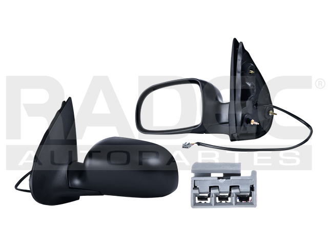 ESPEJO FD WINDSTAR 95-98 ELECTRICO CORRUGADO 3 PINES GL/LX/LIMITED/BASE V6 6CILINDROS 3.8L 3/4 PUERTAS IZQ