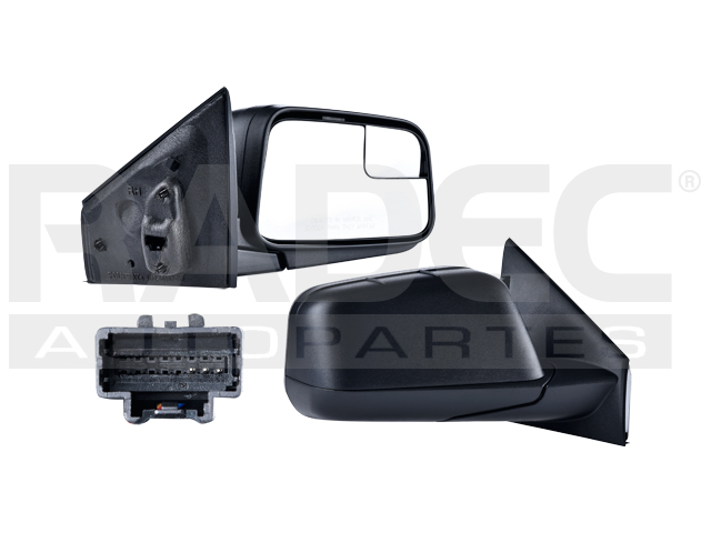 ESPEJO FD EDGE 07-11 ELECTRICO CORRUGADO SEL/SE/LIMITED/SPORT V6 6CILINDROS 3.5L 4 PUERTAS DER