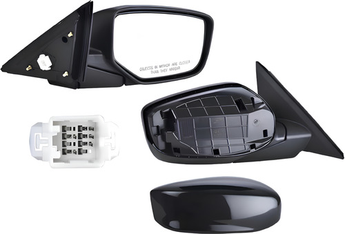 ESPEJO HD ACCORD 08-12 ELECTRICO C/DESENPANANTE P/PINTAR 5 PINES LX-P/HFP/LX-S/EX-L/SE/LX/EX L4/V6 4/6CILINDROS 2.4/3.5L 4 PUERTAS IZQ