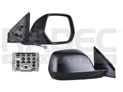 ESPEJO HD CR-V 07-11 ELECTRICO C/DESEMPANANTE P/PINTAR 5 PINES DER