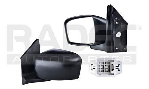 ESPEJO HD ODYSSEY 05-10 ELECTRICO C/DESENPANANTE P/PINTAR 5 PINES NHL/EXL/TOURING/EX-L/DX/LX/EX V6 6CILINDROS 3.5L 4 PUERTAS IZQ